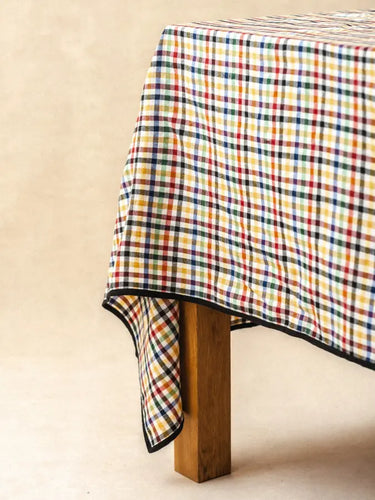 Tablecloth - Multicolored Checks - Alice 